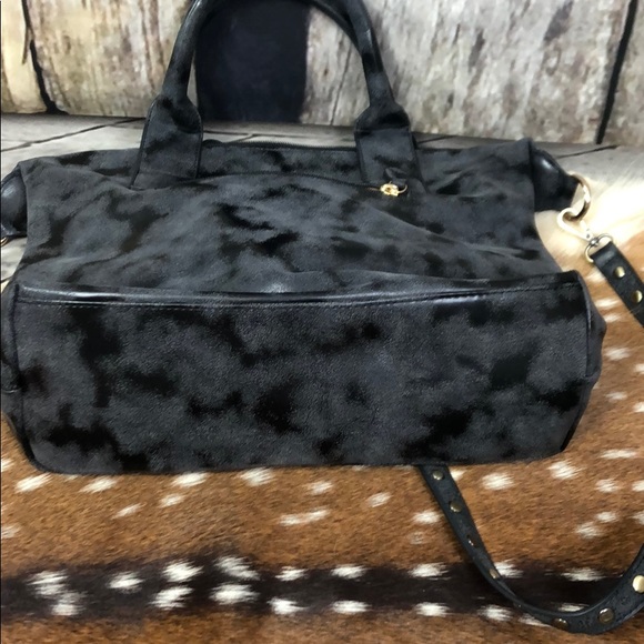 Michael Michelle Black Distressed Bag - Picture 8 of 8